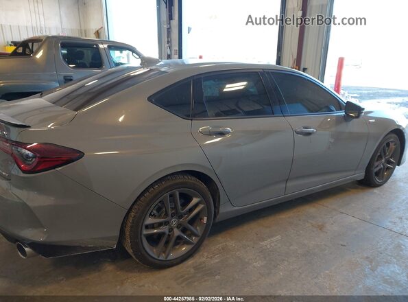 19UUB6F56SA004151 2025 ACURA TLX Gray Вид щитка приладів