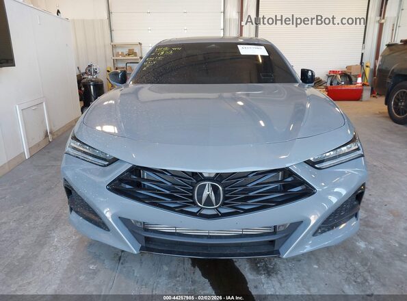 19UUB6F56SA004151 2025 ACURA TLX Gray Вид панелі приладів