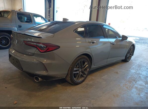 19UUB6F56SA004151 2025 ACURA TLX Gray Задня права чверть