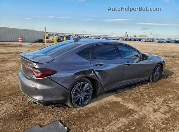 19UUB6F59NA001040 2022 ACURA TLX Gray Trasero derecho