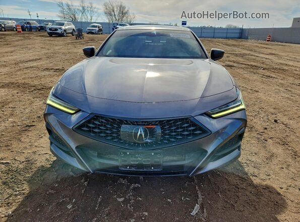 19UUB6F59NA001040 2022 ACURA TLX Gray Vista frontal