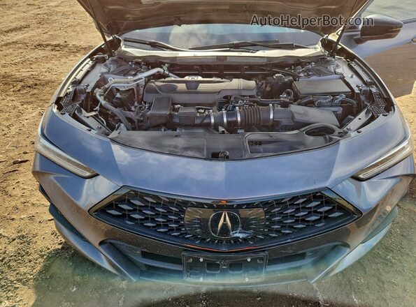 19UUB6F59NA001040 2022 ACURA TLX Gray Vista interior trasera