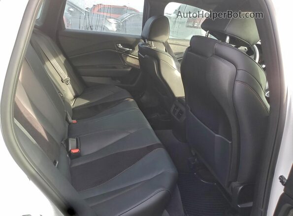 19UUB6F59NA002964 2022 ACURA TLX White Հետևի նստատեղերի տեսք