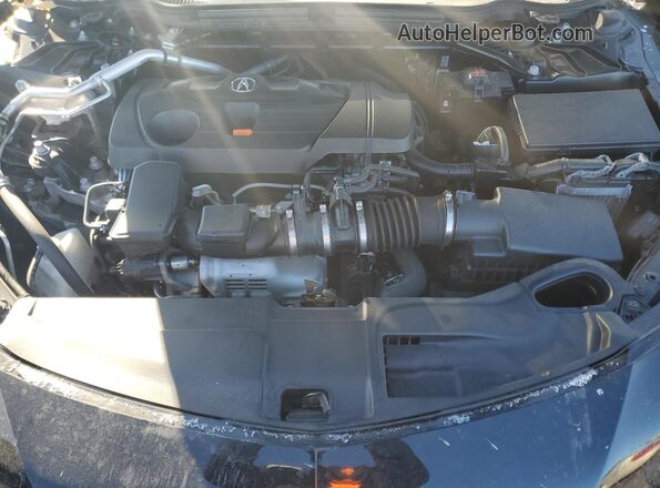 19UUB6F5XRA000243 2024 ACURA TLX Черный Вид задней части салона