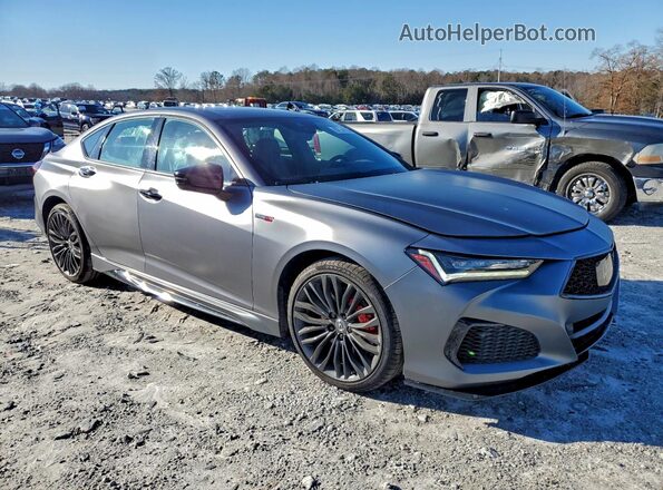 19UUB7F0XPY000337 2023 ACURA TLX Gray წინა მარჯვენა