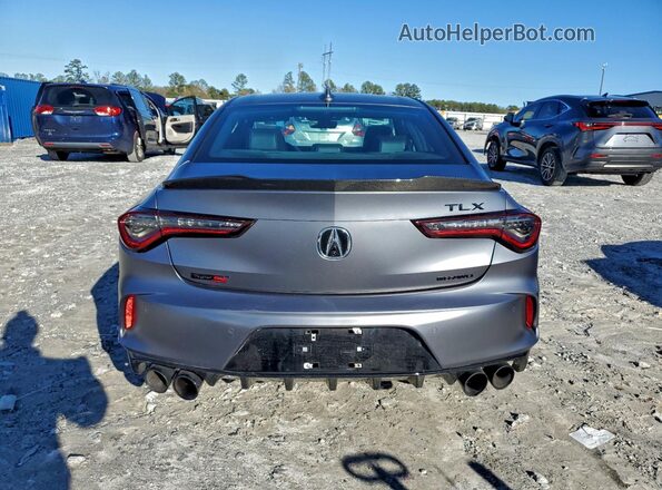 19UUB7F0XPY000337 2023 ACURA TLX Gray უკანა ხედი