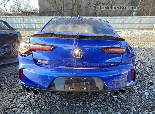 19UUB7F94PA001474 2023 ACURA TLX Blue უკანა ხედი