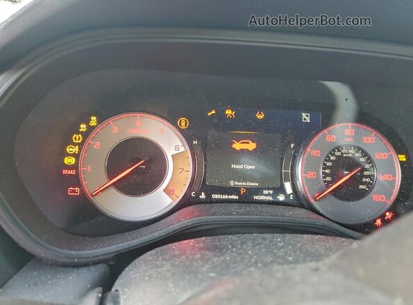 19UUB7F94PA001474 2023 ACURA TLX Blue ხელსაწყოთა პანელის ხედი