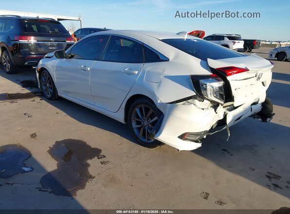 19XFC1F3XKE019030 2019 HONDA CIVIC White 