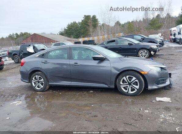 19XFC2F52JE203304 2018 HONDA CIVIC Серый Панорамный вид салона 360°