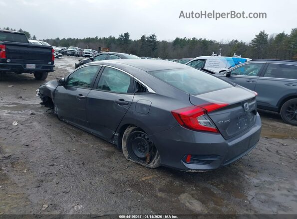 19XFC2F52JE203304 2018 HONDA CIVIC Серый Задняя левая четверть