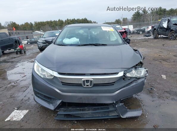 19XFC2F52JE203304 2018 HONDA CIVIC Серый Вид задней части салона