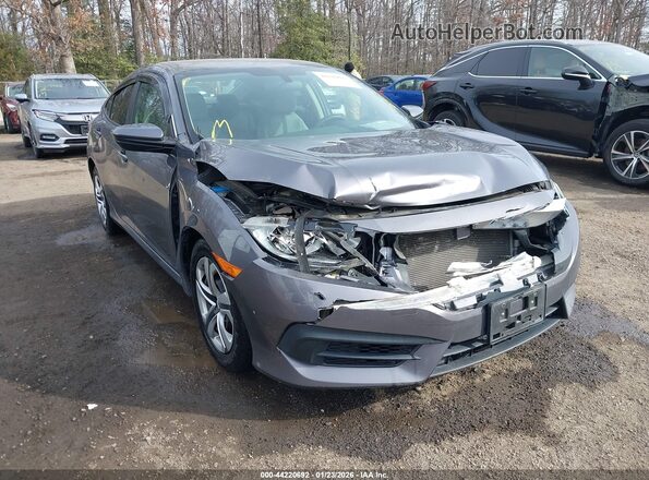 19XFC2F53GE012354 2016 HONDA CIVIC Gray 