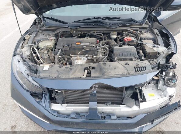 19XFC2F66KE013483 2019 HONDA CIVIC Gray Widok z tyłu