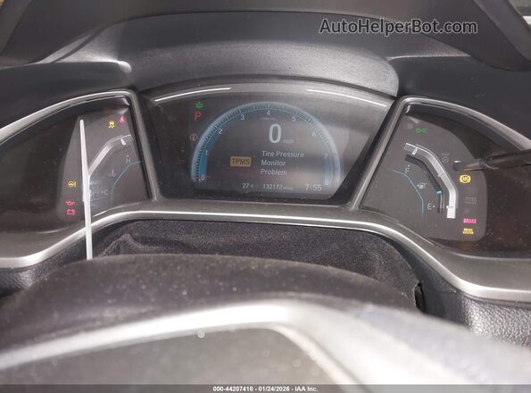19XFC2F75HE225261 2017 HONDA CIVIC Black უკანა სავარძლების ხედი