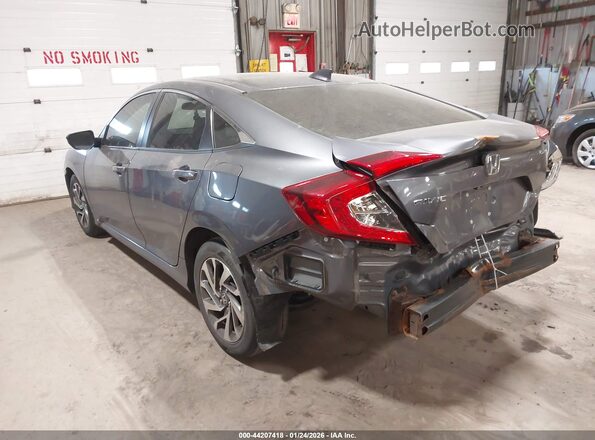19XFC2F75HE225261 2017 HONDA CIVIC Black უკანა მარცხენა