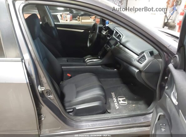 19XFC2F75HE225261 2017 HONDA CIVIC Black წინა სალონის ხედი