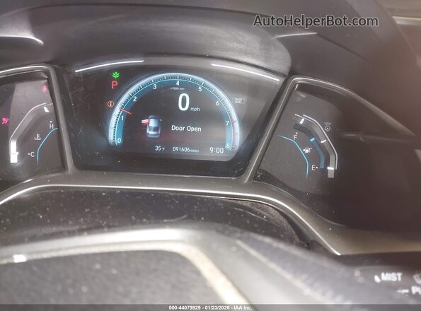 19XFC2F77HE215024 2017 HONDA CIVIC Blue Widok tylnych siedzeń