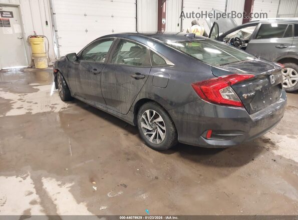 19XFC2F77HE215024 2017 HONDA CIVIC Blue Tył lewy