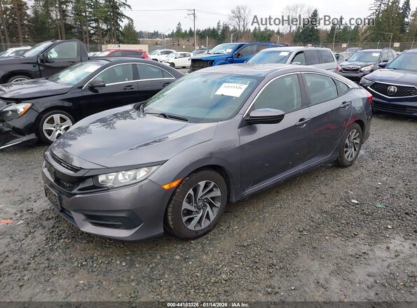 19XFC2F79HE078510 2017 HONDA CIVIC Gray Front left