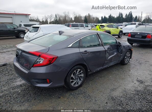 19XFC2F79HE078510 2017 HONDA CIVIC Gray Rear right