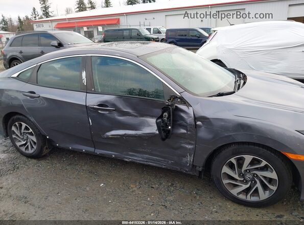 19XFC2F79HE078510 2017 HONDA CIVIC Gray Front view