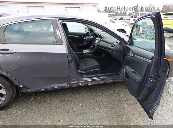 19XFC2F79HE078510 2017 HONDA CIVIC Gray Front interior view