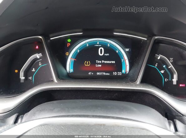 19XFC2F79HE078510 2017 HONDA CIVIC Gray Rear seats view