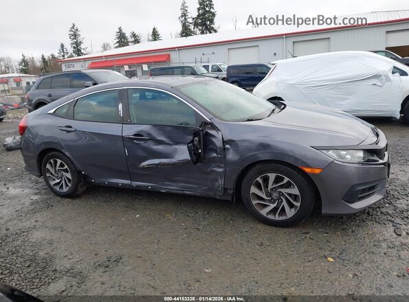 19XFC2F79HE078510 2017 HONDA CIVIC Gray 360 interior view