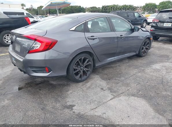 19XFC2F83LE011774 2020 HONDA CIVIC Gray Tył prawy