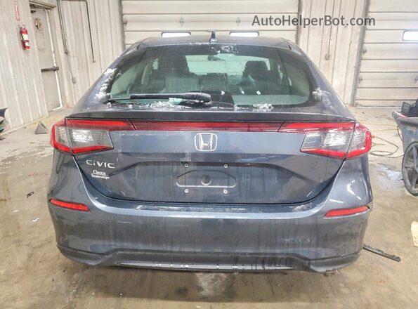 19XFL2H5XNE007016 2022 HONDA CIVIC Gray Вид ззаду