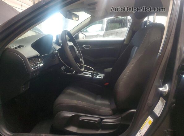 19XFL2H5XNE007016 2022 HONDA CIVIC Gray Вид салону спереду