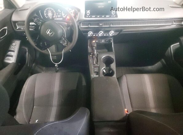 19XFL2H5XNE007016 2022 HONDA CIVIC Gray Вид панелі приладів