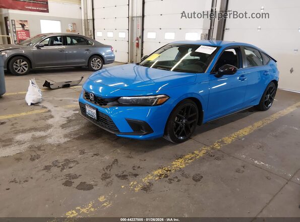 19XFL2H85PE022889 2023 HONDA CIVIC Синий Передняя левая четверть