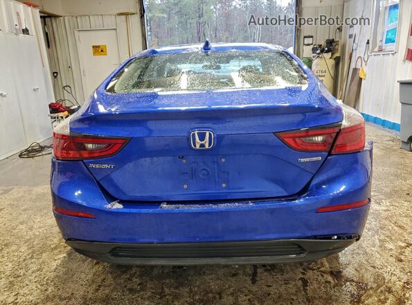 19XZE4F50LE005195 2020 HONDA INSIGHT Blue უკანა ხედი