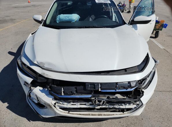 19XZE4F50ME005277 2021 HONDA INSIGHT White Widok wnętrza z tyłu