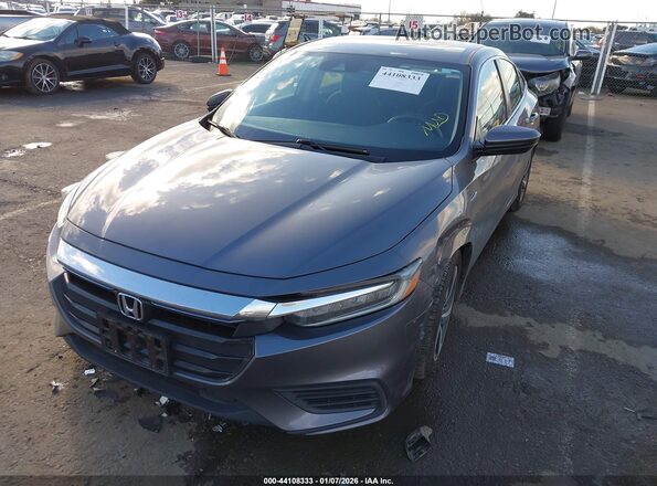 19XZE4F50ME011502 2021 HONDA INSIGHT Серый Передняя левая четверть