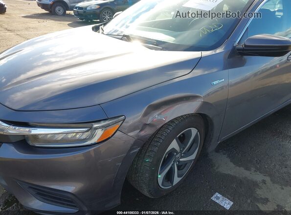 19XZE4F50ME011502 2021 HONDA INSIGHT Серый Вид спереди