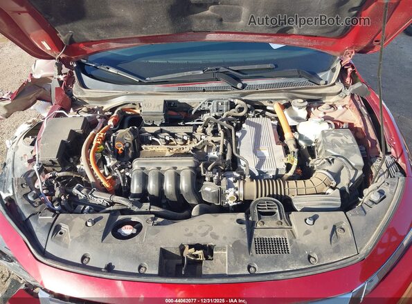 19XZE4F51ME008768 2021 HONDA INSIGHT Red Widok z tyłu