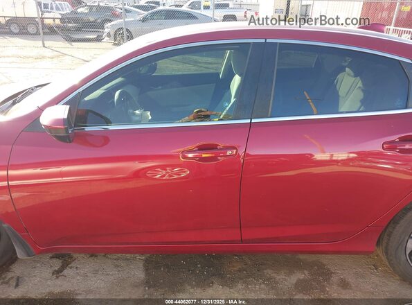 19XZE4F51ME008768 2021 HONDA INSIGHT Red Widok wnętrza 360 stopni