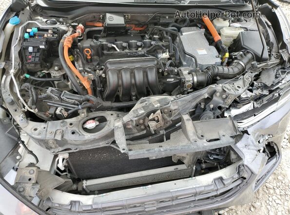 19XZE4F52ME011095 2021 HONDA INSIGHT Серый Вид задней части салона