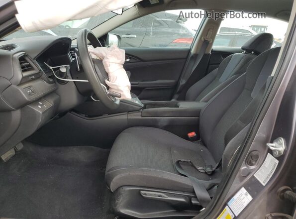19XZE4F52ME011095 2021 HONDA INSIGHT Серый Вид салона спереди