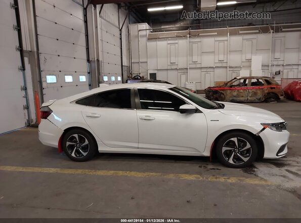19XZE4F52NE001099 2022 HONDA INSIGHT White Вид задньої частини салону