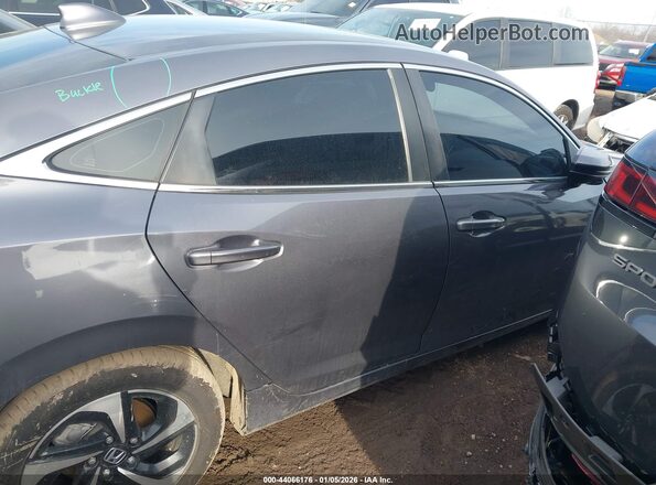 19XZE4F54ME010806 2021 HONDA INSIGHT Gray Առջևի վահանակի տեսք