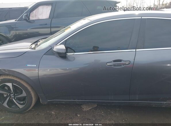 19XZE4F54ME010806 2021 HONDA INSIGHT Gray Սարքավորումների վահանակի տեսք