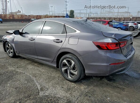 19XZE4F55ME011575 2021 HONDA INSIGHT Gray უკანა მარცხენა