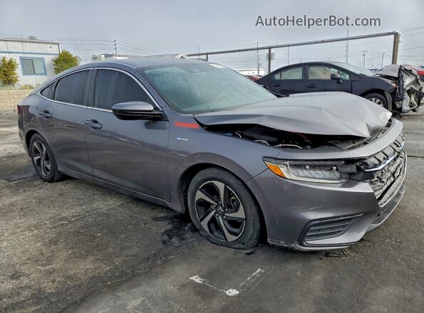 19XZE4F55ME011575 2021 HONDA INSIGHT Gray წინა მარჯვენა