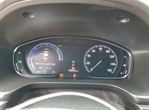 19XZE4F55ME011575 2021 HONDA INSIGHT Gray ხელსაწყოთა პანელის ხედი
