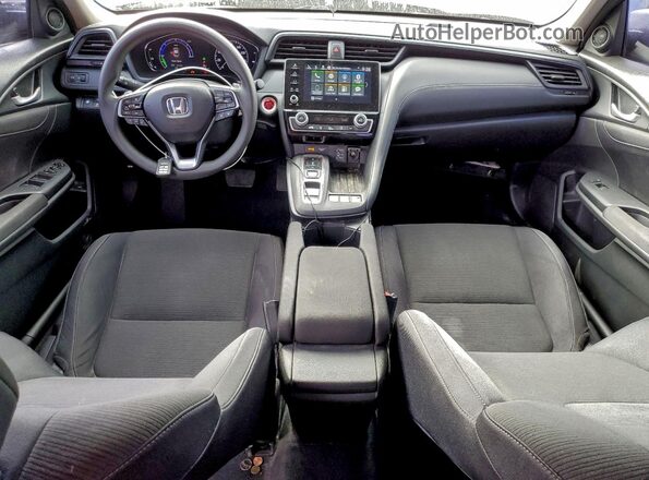 19XZE4F55ME011575 2021 HONDA INSIGHT Gray წინა პანელის ხედი