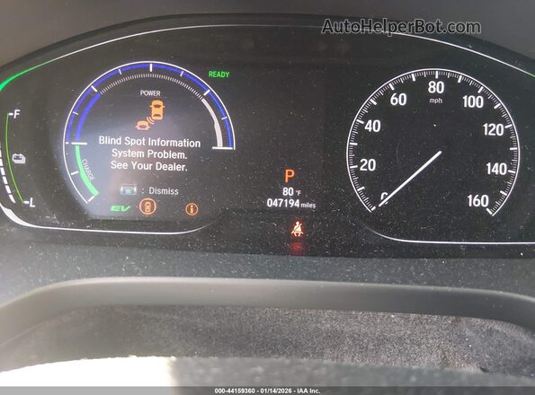 19XZE4F57ME005289 2021 HONDA INSIGHT Белый Вид задних сидений